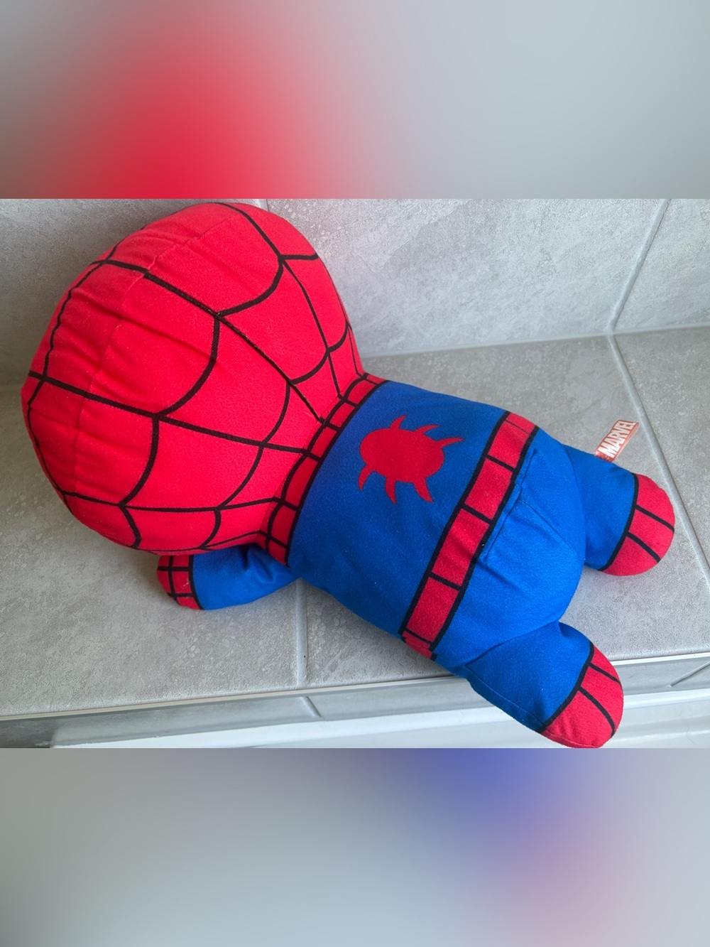Disney Store Marvel Spiderman Character Cuddleez 18" Pillow - Picture 3 of 4